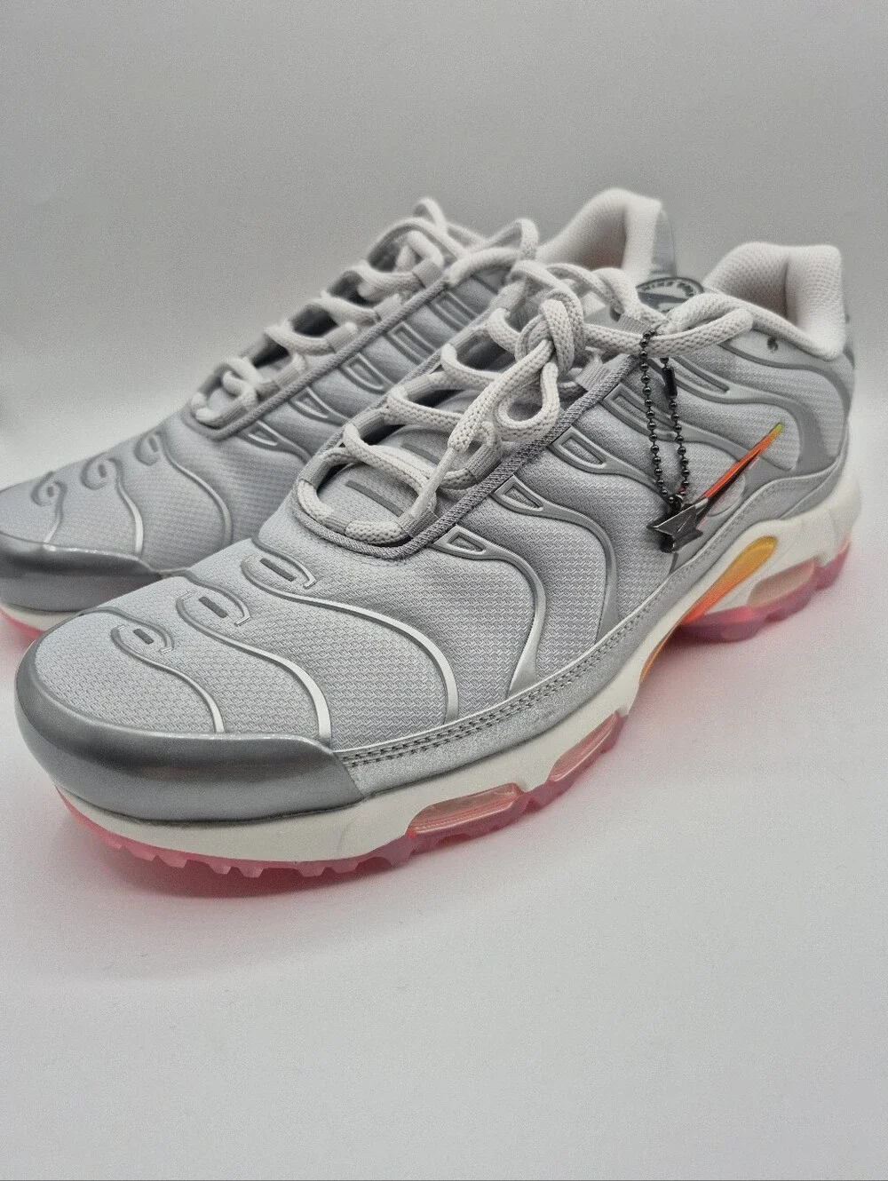Nike Air Max Plus Golf US Open Silver Grey Sneaker Shoe HJ4518-001 Men's 11 New